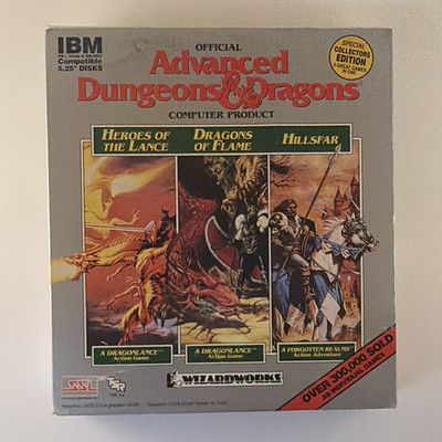 Wizardworks Advanced Dungeons & Dragons Collector's Edition PC w/ Manual