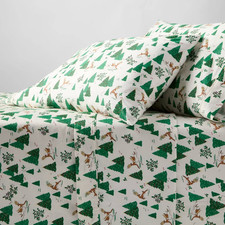 400 Thread Count Performance Christmas Holiday Sheet Set - Threshold