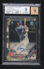 2019 Bowman Draft Chrome Pick Superfractor 1/1 Chase Strumpf BGS 9 MINT Auto j6a