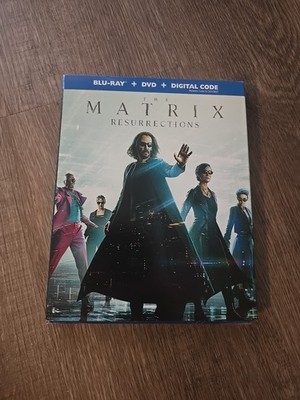 The Matrix Resurrections (Blu-ray/DVD, 2021) BRAND NEW SEALED