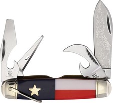 Rough Ryder Messer Texas Star Camp Knife Slipjoint Multitool Taschenmesser Rough Ryder Messer Texas Star Camp Knife Slipjoint Multitool Taschenmesser