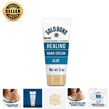 Hypoallergenic Healing Hand Cream - 3 Oz Tube for All-Day Hydration Protection