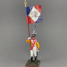 Painted Napoleonic tin figurine 60 mm, Swiss Neuchatel battalion VID SOLDIERS