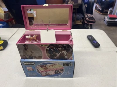 Breyer Elvis and His Horses Musical Treasure Box Breyer Elvis Collection RARE - Image 1 of 4