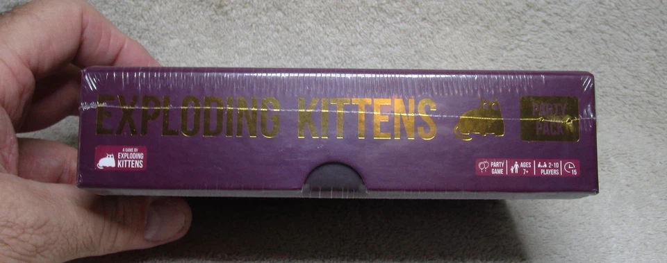 Brand New & Factory Sealed EXPLODING KITTENS Party Pack Card Game - Image 3 of 4