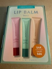MOROCCANOIL BÁLSAMO LABIAL TRÍO - Berry granada té menta vainilla fecha nuevo en caja envío gratuito