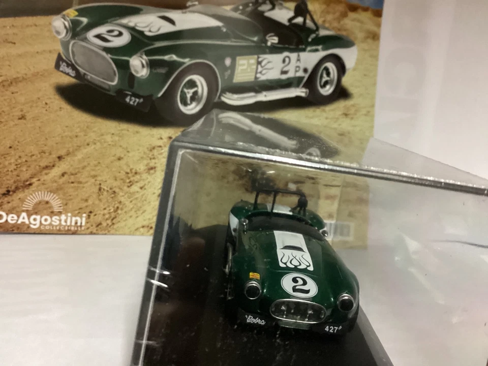 American cars SHELBY AC COBRA 427 S/C  1964,  1:43, die-cast, nuova DEAGOSTINI - Immagine 3 di 4