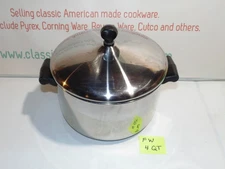 REFURBISHED  Thermalloy  American Kitchen Stainless 5 Quart Saucepot w/lid 7-56