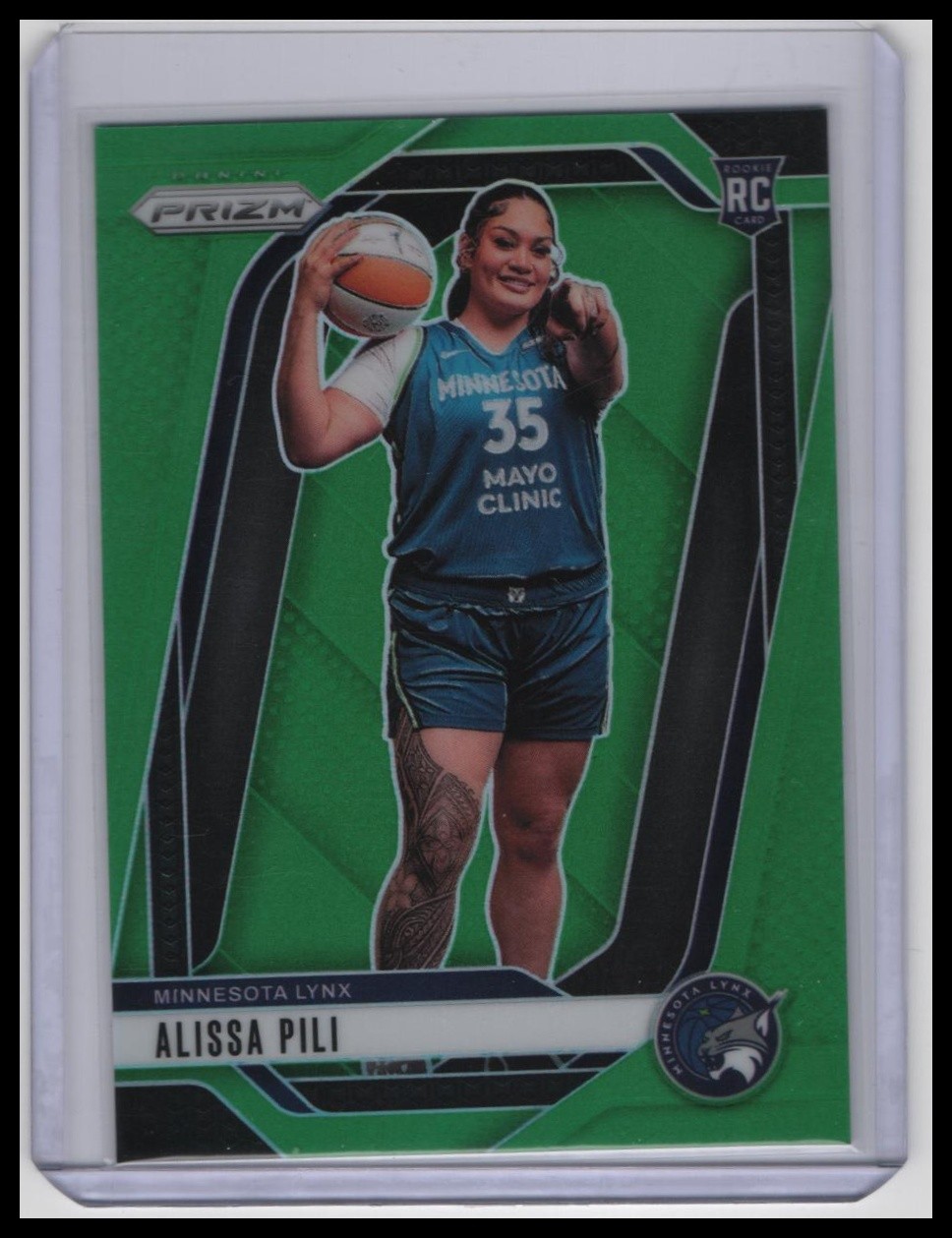 2024 Panini Prizm WNBA #150 Alissa Pili Green Prizms