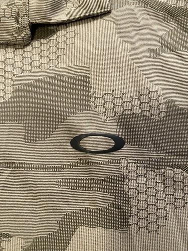 Oakley Hydrolix Polo Shirt Camouflage Camo Golf Regular Fit Men’s Size 2XL - Picture 7 of 9