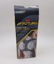 3M cPosture Corrector – Adjustable Back Support Brace – Black