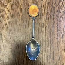 Vintage 80th Birthday Collectible Spoon Swedish Military Memorabilia 