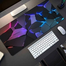 40*90cm XXL Rubber Desk Mat, Multi-Functional Mousepad, Gaming Keyboard Pad, Off