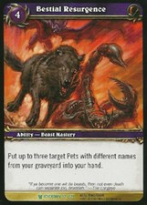 Moderate Play WoW TCG Bestial Resurgence Icecrown World of Warcraft
