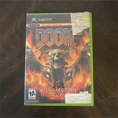 Activision Doom 3: Resurrection of Evil Microsoft Xbox Manual Included M