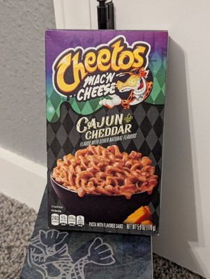 Cheetos Cajun Cheddar Mac & Cheese Pasta Discontinued Limited Edition 