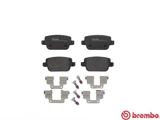BREMBO P 44 017 Bremsbeläge Hinten für V70 S80 XC70 Freelander - Bild 7