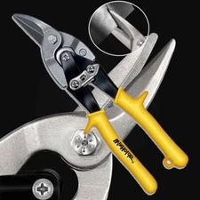 Aviation Tin Snips Cutters Sheet Metal Shears Heavy Duty Left Cut Metal Cutter
