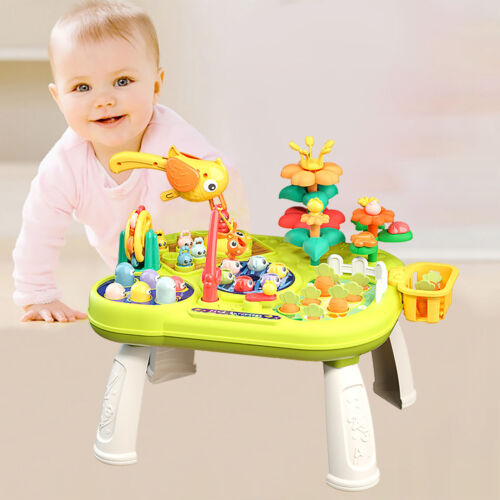Baby Activity Table Learning Table Multifunctional Educational Game Table Toys - Picture 4 of 9