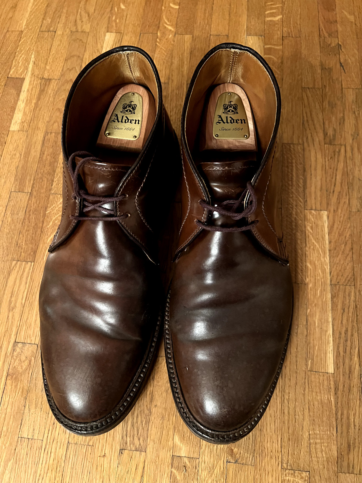 Alden 13132 Cigar Shell Cordovan Chukka
