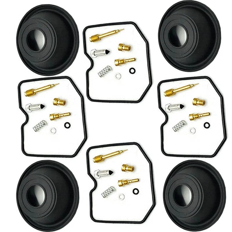 4X Carb Diaphragm FOR KAWASAKI ZX900 ZX750 NINJA 1000R Carburetor repair kit set Foto 3 de 3