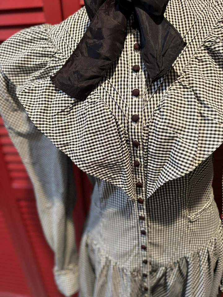 Vestido Karen Alexander vintage; años 80; Cottage Core; (ver descripción/fotos) Foto 4 de 4