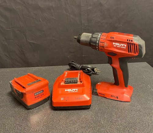 Hilti SF 6H-22 NURON Brushless 1/2" Hammer Drill Driver W/ Charger + Battery