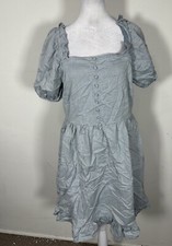 Who What Wear Women’s Blue Colored Dress Size M