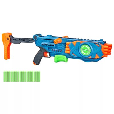 NERF Elite 2.0 Flipshots Flip-16 Blaster - 16 Darts - Großer Blaster mit Umklapp