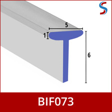 Channel Shower Seal | Bi-Fold Folding Glass Door Screen | 200cm / 2.0M Lengths