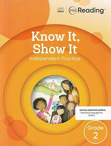 Hmh into reading know it show it independent practice grd 2 by hmh 