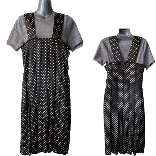 【tricot COMMEdesGARÇONS】Sleeveless dress tricot Comme Des Garcons Sleeveless Dress Black Polyester Women