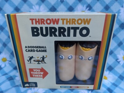 THROW THROW BURRITO BOARD GAME BY EXPLODING KITTENS - 2019