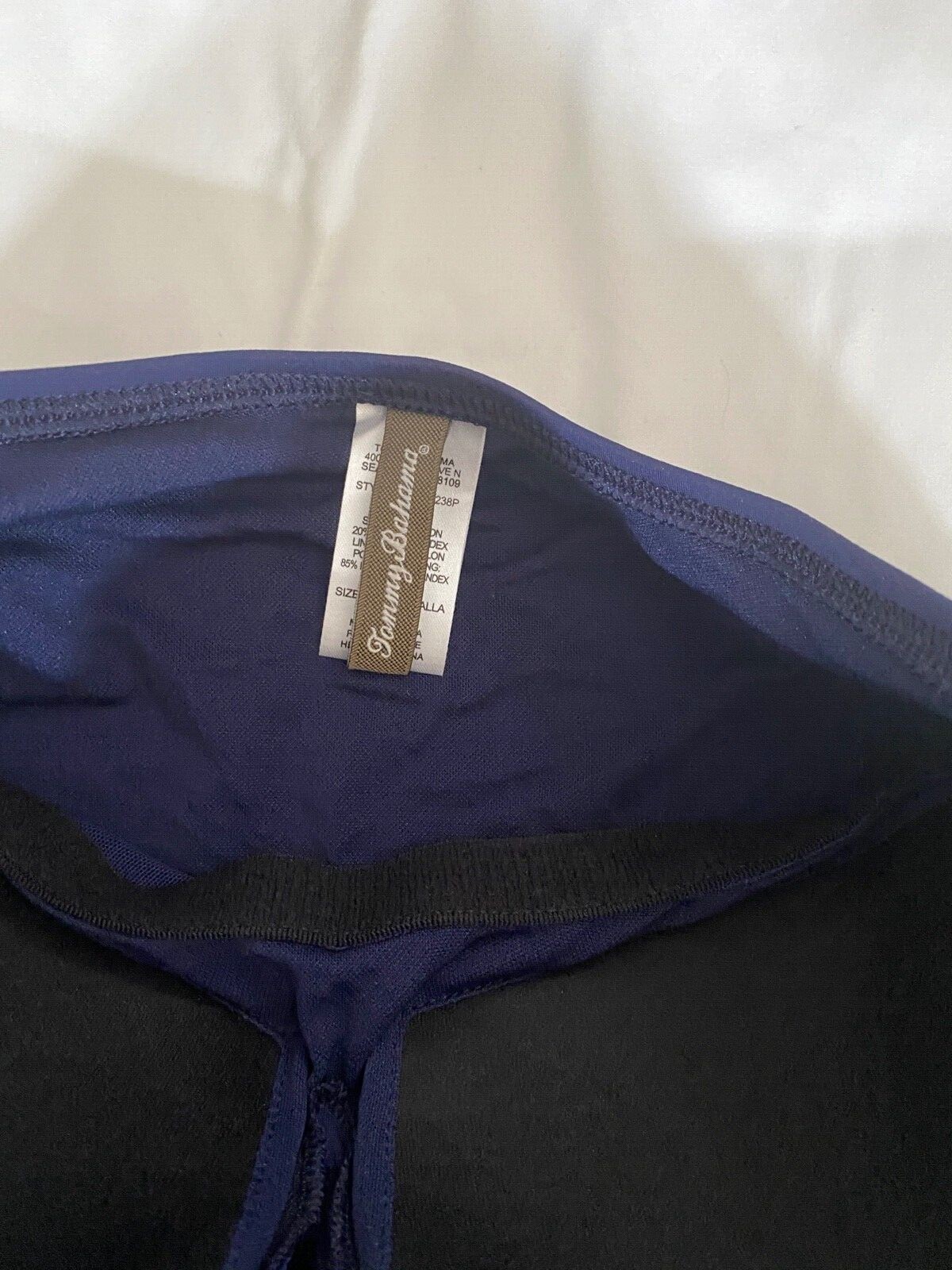 Tommy Bahama One Piece Navy Blue Swimsuit Size 6 EBay