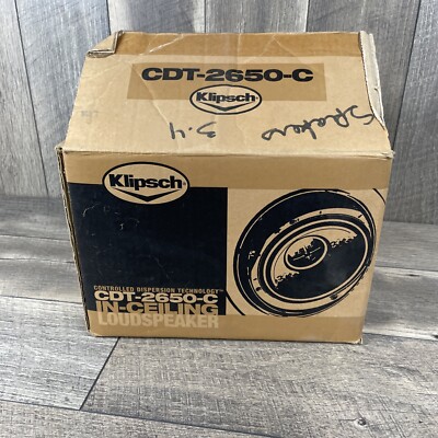 Ceiling Speaker Cdt 2650 Klipsch CDT-2650-C In-Ceiling Speaker