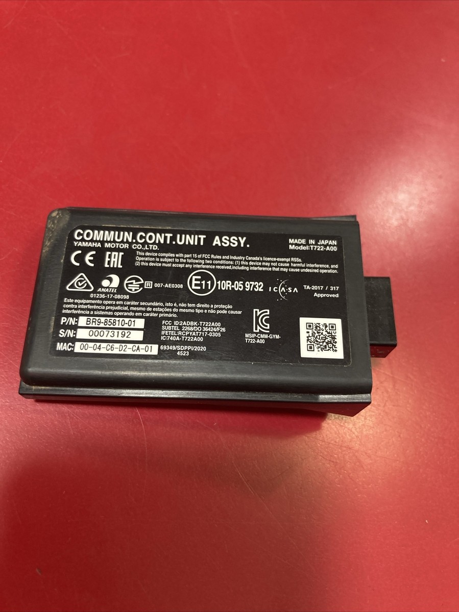 BR9-85810-02-00 YAMAHA COMMUNICATION UNIT ASSY | eBay