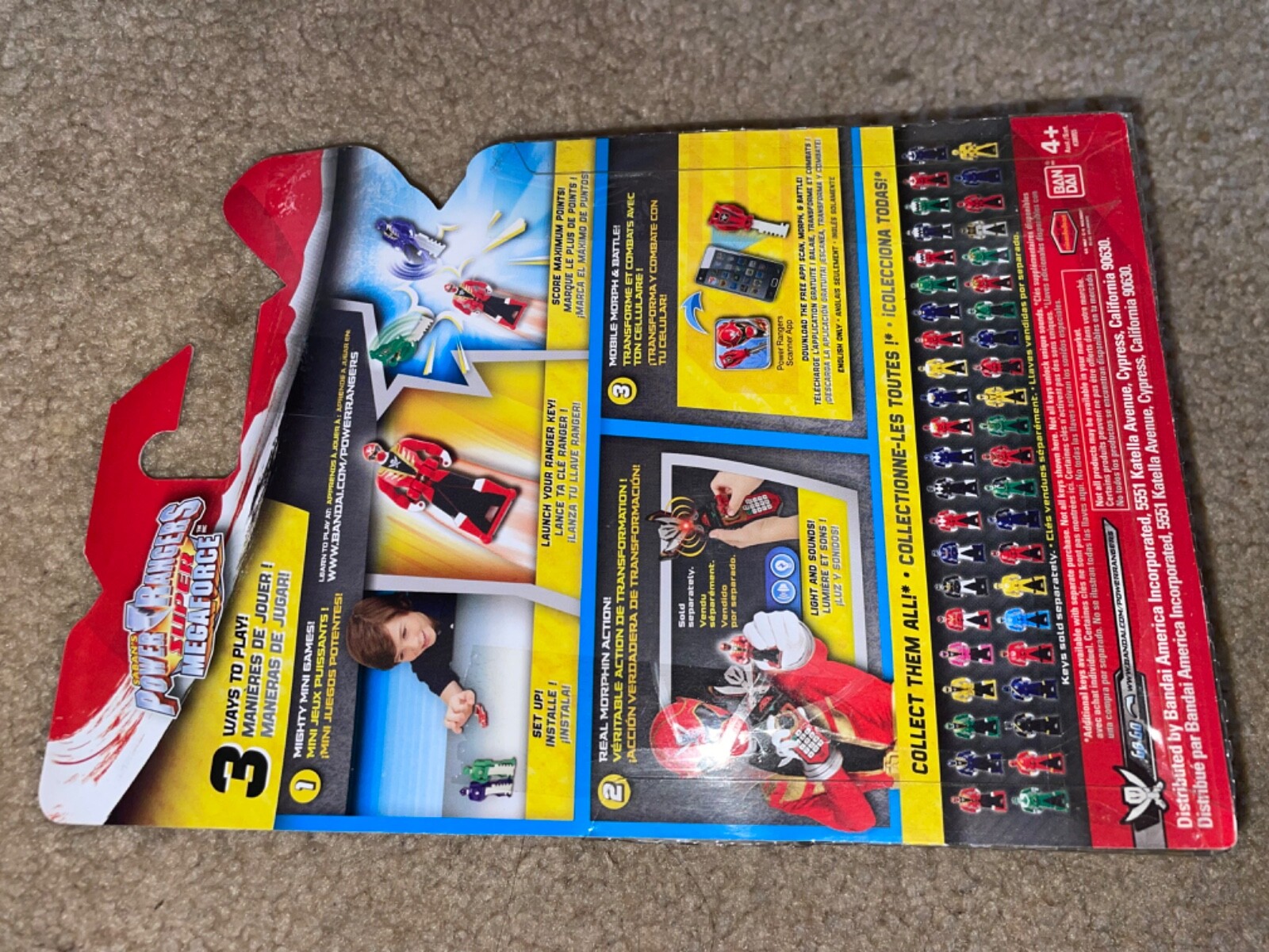 Power Rangers Super Megaforce Legendary Ranger  Mystic Force Ranger  Key Pack