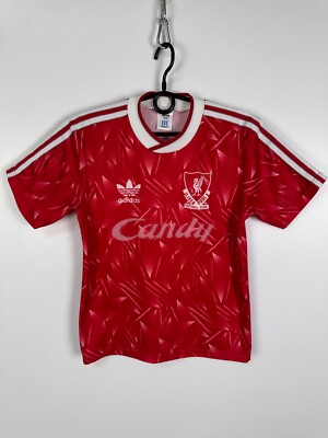 LIVERPOOL 1989 1990 HOME FOOTBALL SHIRT SOCCER
