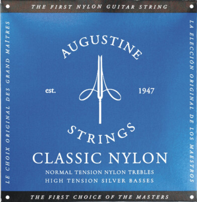 Augustine CLASSIC blau hochspannungsklassische Gitarrensaiten