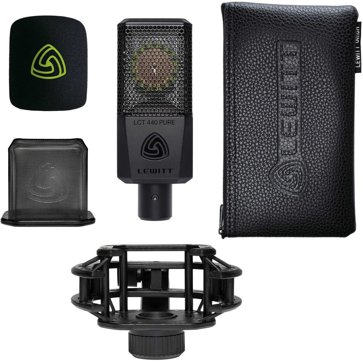 LEWITT LCT440 PURE 美品 Lewitt LCT 440 PURE Condenser Microphone with StreamEye Cans50