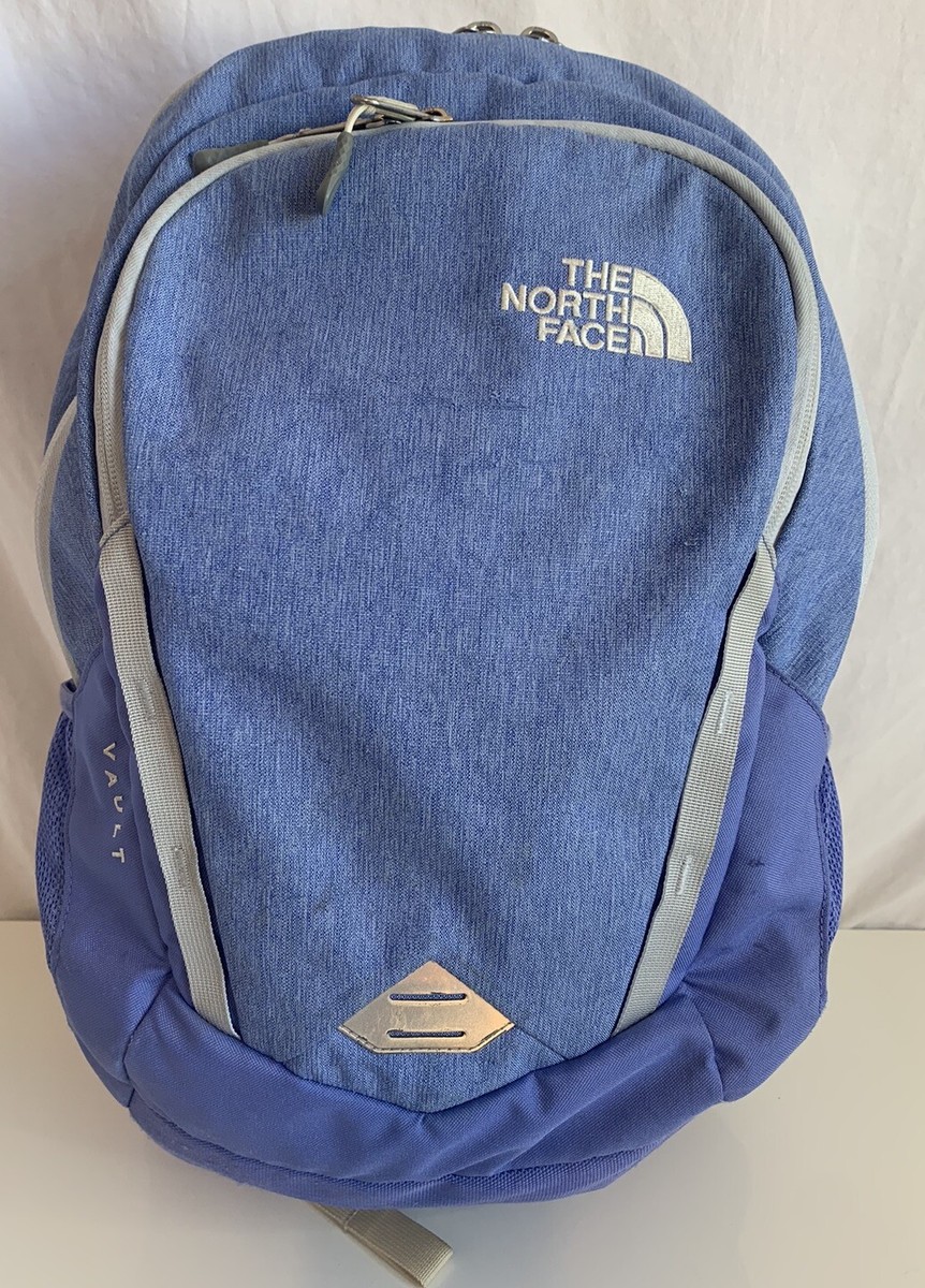 The North Face Vault Backpack Blue Gray Laptop Daypack School Hiking Outdoors Amazon.com: The North Face Vault Everyday Laptop Backpack  main image 3