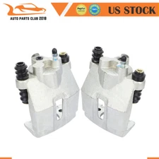 Brake Calipers w/ Bracket Accessories Kits Pair For 2004-2011 Ford F-150 Rear