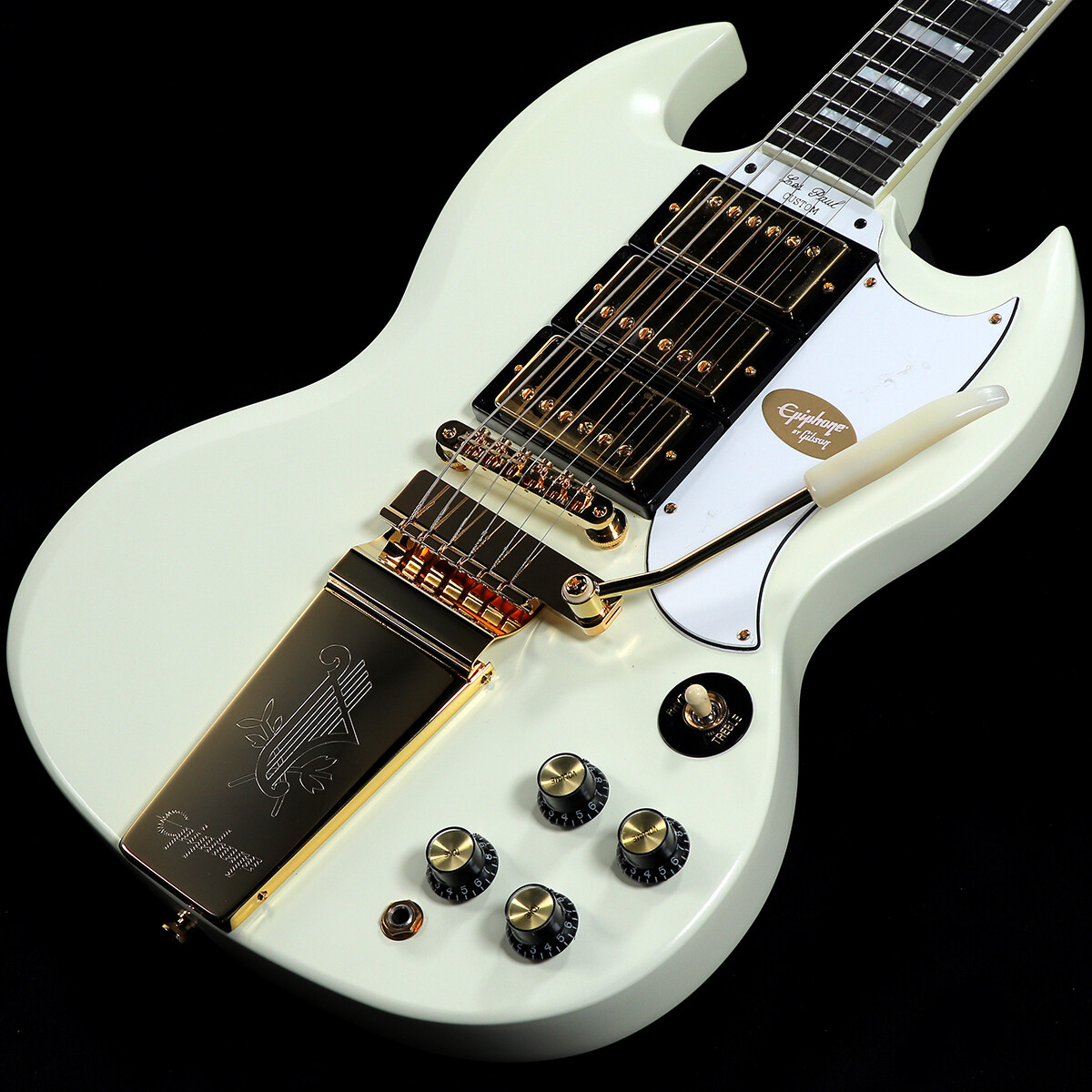 Epiphone / Inspired by Gibson 1963 Les Paul SG Custom Classic White 24071522648 Epiphone / Inspired by Gibson 1963 Les Paul SG Custom Classic White 24071522648