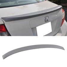 Type-oe Polyurethane Trunk Wing Spoiler For 12-13 Honda Civic 4dr Sedan Type-oe Polyurethane Trunk Wing Spoiler For 12-13 Honda Civic 4dr Sedan