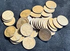 Lot of (3) 1917-S Lincoln Wheat Cent Pennies From Roll Good to + Nice Brown 2676