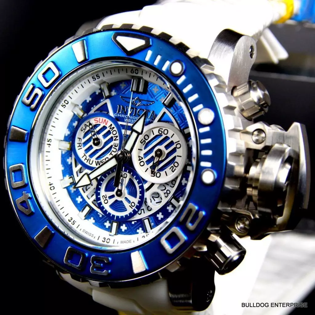 Invicta sea hunter clearance iii blue 70mm