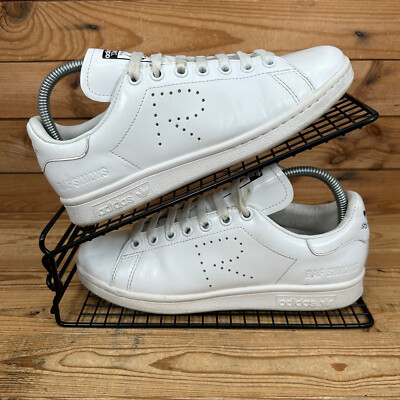 Adidas Turnschuhe Damen Größe UK 5 Stan Smith Raf Simons weiß Originals Schuhe OG