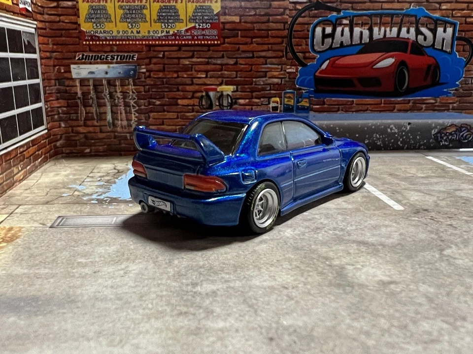 Hot Wheels 2020 HW Turbo синий Subaru Impreza 22B STi-версия Real Rider сменный - Изображение 2 из 4
