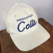 Vintage 90s Indianpolis Colts Script Sports Specialties NFL Football Hat Cap