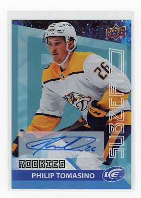 2021-22 Upper Deck Ice SubZero Rookies Auto SZ-52 Philip Tomasino
